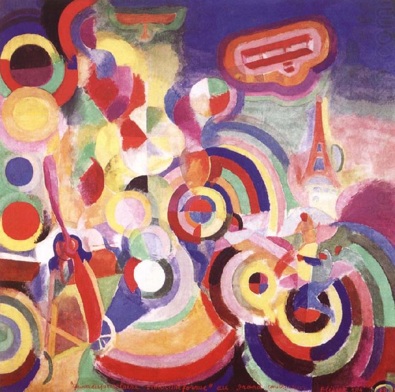 Homage to Bleriot, Delaunay, Robert